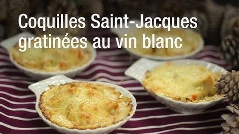 Coquilles Saint Jacques gratinées inratable et délicieuse !