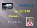 Homelie P Boyer Emmaus