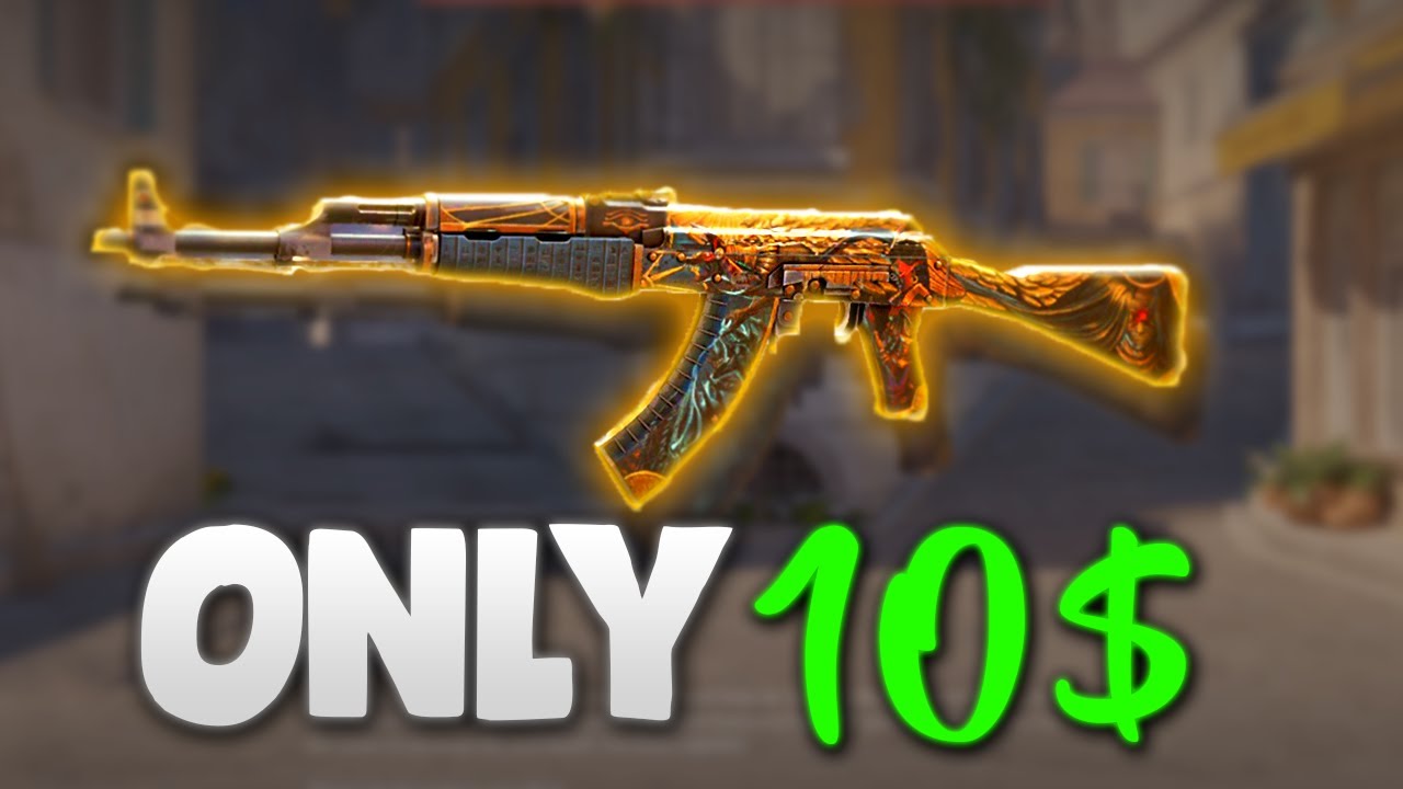 Best AK-47 SKINS Under $10 in CS2 | CHEAP AK-47 SKINS - YouTube