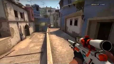 Run boost mid on mirage - CSGO