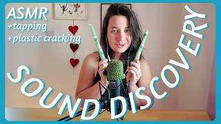 ASMR Discovering sounds | Cracky sounds and tapping, very tingly