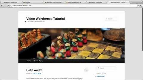 How to install WordPress manually using cPanel?