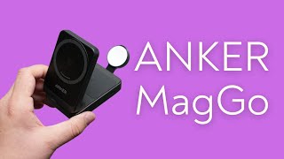 This 3in1 is SHOCKINGLY COMPACT!  Anker MagGo Qi2 Wireless Charging Station