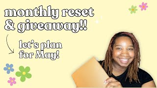 monthly plan with me | life update, vacation planning, and giveaway!