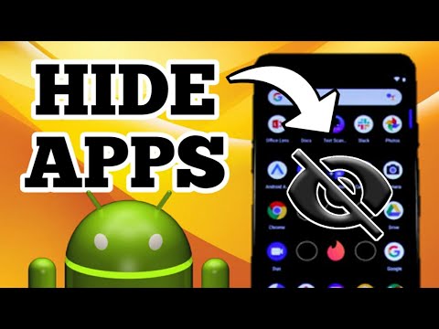 Paano itago ang APPS sa android phone / HIDE APPS in any android phone