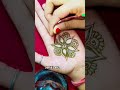 Easy Henna art' 😘✨#viralshort #trending #like #youtubeshorts ....