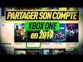 Partager son compte xbox one   tuto