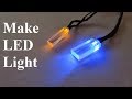Make a LED Car Light Plexiglass Wire a LED 12V Tips and Tricks