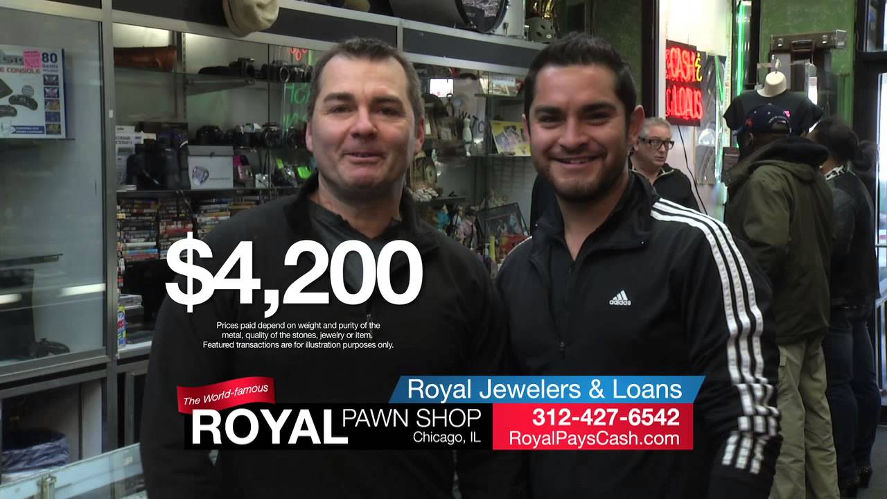 Royal Pawn Shop Pays the most for gold, diamonds, silver, and jewelry