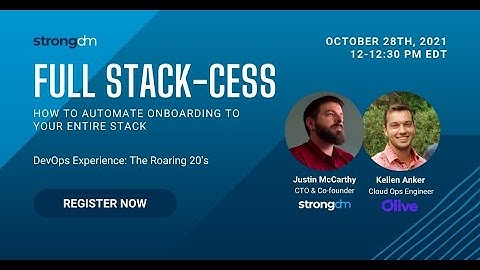 Full Stack-cess: How to Automate Onboarding To Entire Stack
