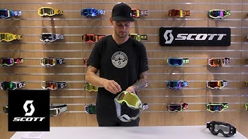 SCOTT Fury Goggle | How To Change Your Lens – Tutorial