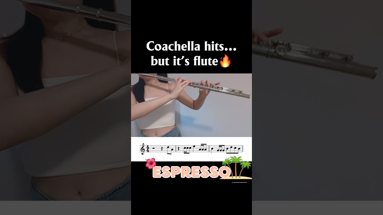 Pretending I’m at Coachella🎡flute series #1 縮圖