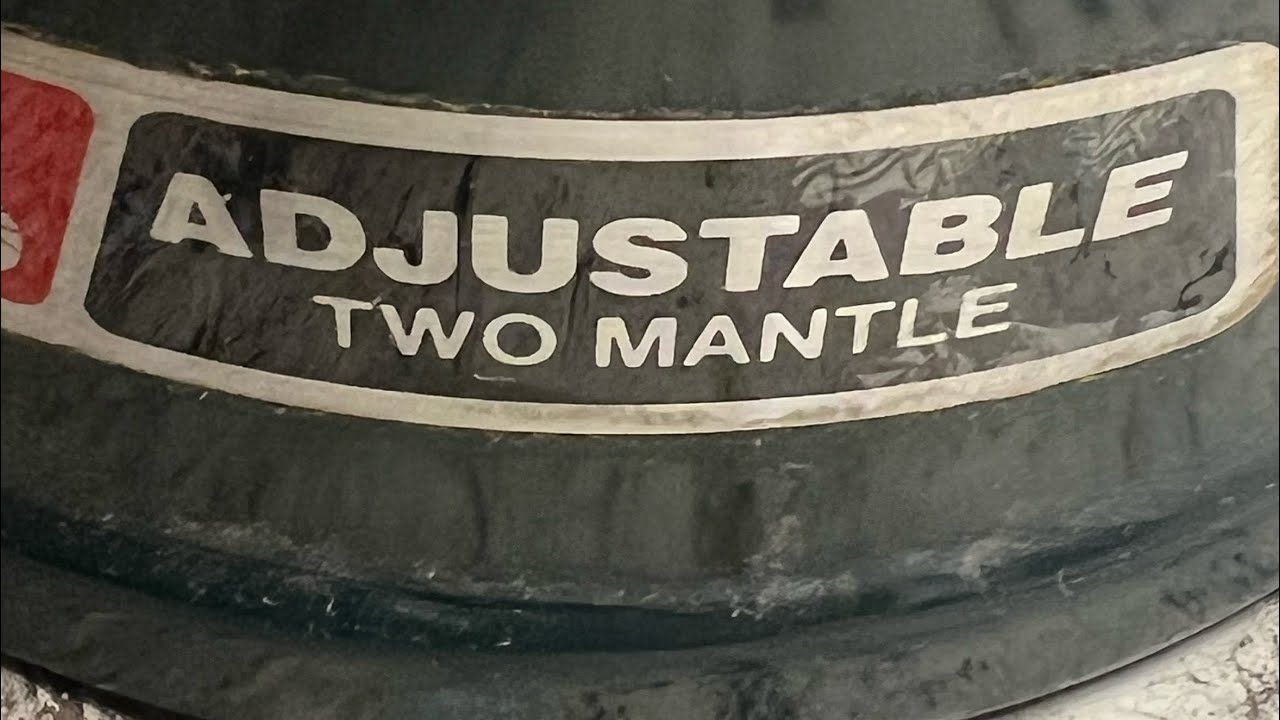 1987 Coleman 288 adjustable lantern