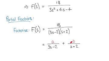 Application of Laplace Transforms to solve a Second Order Differential Equation