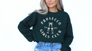 Adobe Premiere - After Effects 2025 - Graphic Design Time Lapse - Prosecco Girls Club