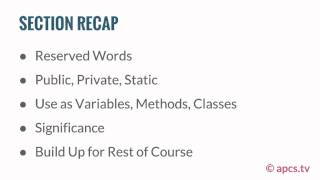 Celebrity Lecture 48 - Section 7 Recap Wealth