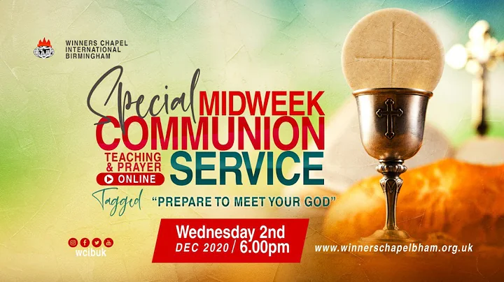 MID-WEEK COMMUNION SERVICE | 02-12-20 | Winners Chapel Birmingham UK