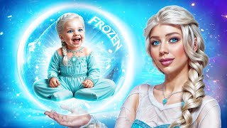 Frozen Elsa Prinzessin Familie! Urkomische Schulhacks und lustige Momente!