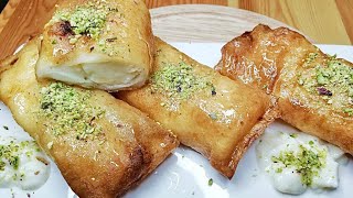 كلاج اللبناني بالقشطة السريعة من أشهر حلويات رمضان 