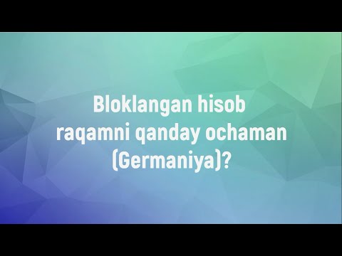 Video: Kontaktlarni Excel faylidan Android qurilmasiga qanday import qilish mumkin