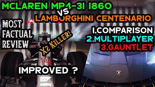 Mclaren MP4 31 VS Centenario | Full Review | Good Buff? | X2 Killer | Update61 Asphalt8