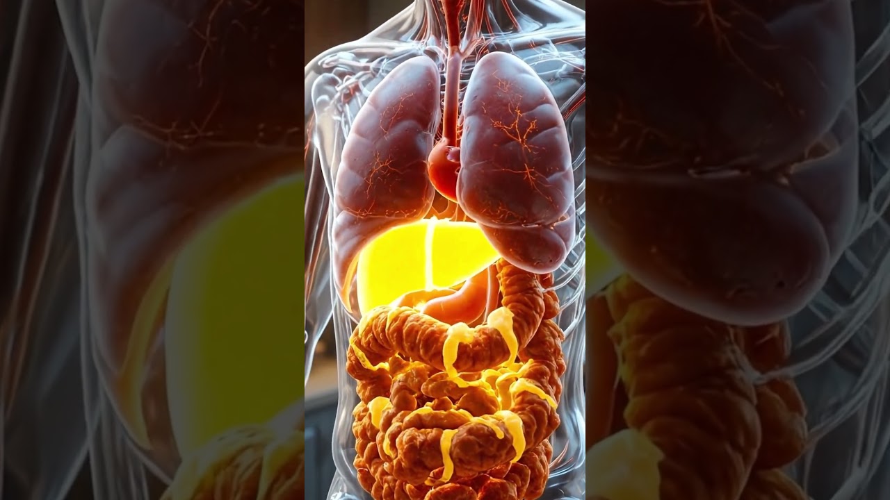 What Fried Chicken Does Inside Your Body 🍗 | 3D Transparent Anatomy