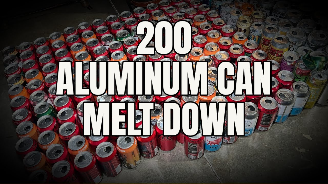 Aluminum Can Melt ASMR Metal Melting Melt Make Repeat YouTube