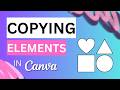 How to Paste the Same Element on Every Canva Page