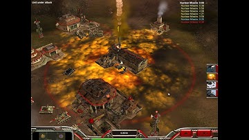 [C&C Zero Hour] 1v7 (Infantry VS 7 Tank Generals) [Hard Difficulty]