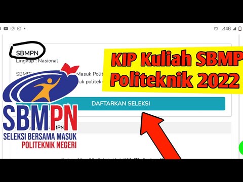 cara daftar kip Kuliah sbmpn politeknik 2022 #sbmpn #kip #kipkuliah