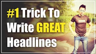 #1 TRICK To Writing TRENDING Headlines | LIVE Example | Copywriting