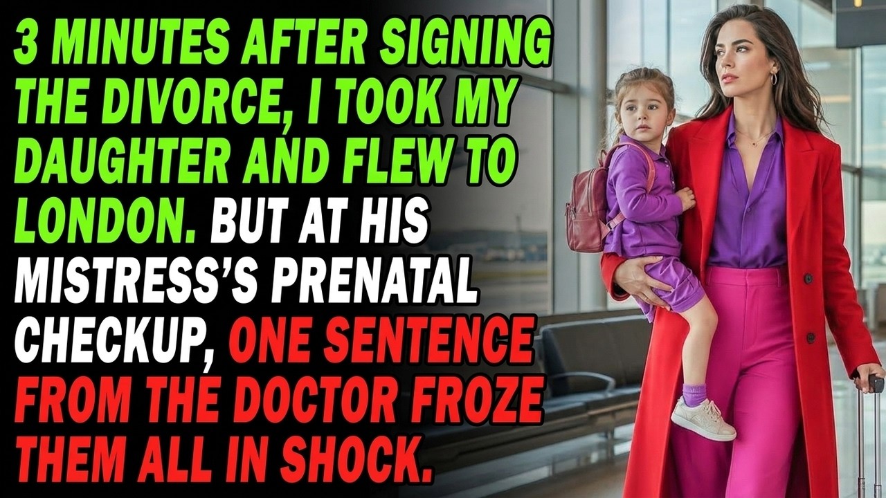 We were halfway to the airport when my husband texted, "I hope you enjoyed the flight. I've frozen everything." I was holding our daughter's hand, watching him think he'd won. He didn't know about...