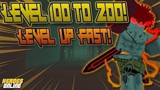 New Rare Spin Code How To Level Up Fast From 100 200 Guide In Heroes Online Roblox Youtube - roblox heroes online how to get easy spins