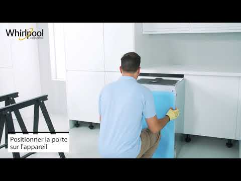 Comment installer mon lave-vaisselle encastrable 60cm Whirlpool ?