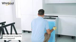 Comment installer mon lave-vaisselle encastrable 60cm Whirlpool ? - YouTube