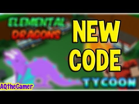 Elemental Dragons Tycoon New Code Youtube - robloxelemental tycoon codes and secrets youtube