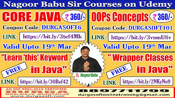 Nagoor Babu Sir Courses on Udemy