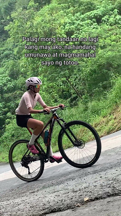 Meron kang ako…. #cycling #hugot #lovequotes