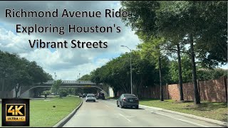 Richmond Avenue Ride: Exploring Houston's Vibrant Streets | Drive Time #roadrage #drivingvideos