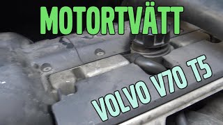 Motortvättar Volvo V70 T5 (Råttan) med Mac A-25