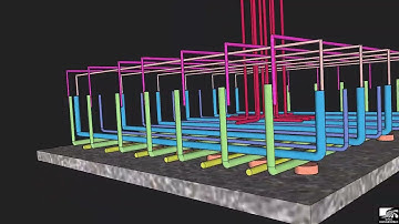 3D Animation of Isolated Footing || Spread Footing || Pad Footing
