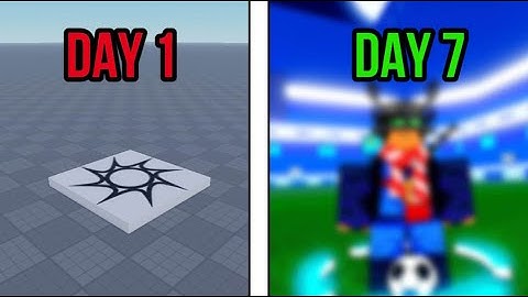 I Made a Roblox Blue Lock GAME in 1 Week