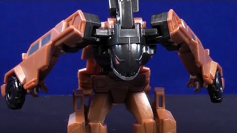 TRANSFORMERS ROBOTS IN DISGUISE 1 STEP QUILLFIRE VIDEO TOY REVIEW