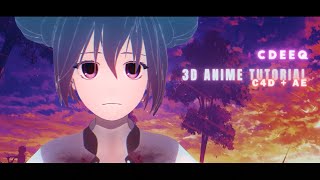 3d Anime Tutorial Cinema 4d Sketch Toon