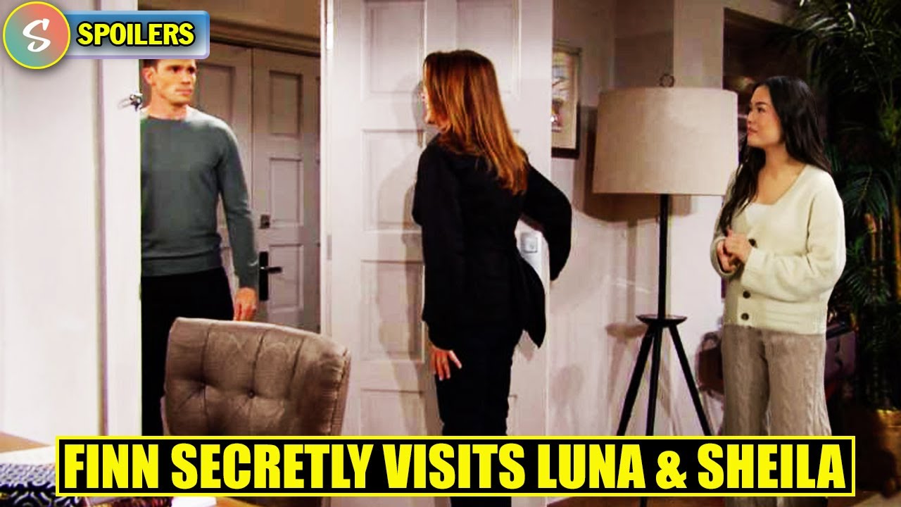 Finn Ignores Steffy's Warning—Secretly Visits Luna and Sheila | Bold and Beautiful  Spoilers - YouTube