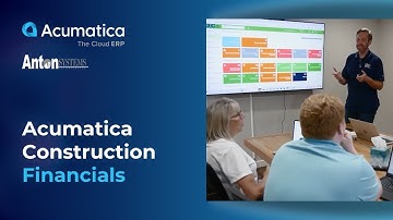 Anton Systems – Acumatica: Construction Financials