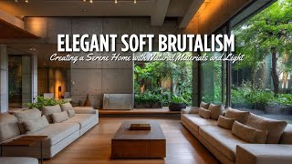 Elegant Soft Brutalism: Creating a Serene Home with Natural Materials and Light screenshot 5