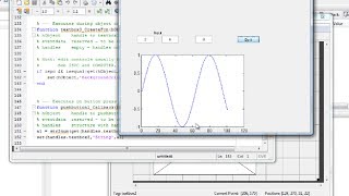 MATLAB tutorial: GUI (graphical user interface) for beginners
