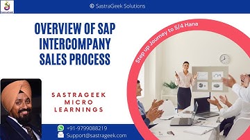 Overview of SAP Intercompany Sales Process