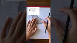 MAKING ANGLES USING A PROTRACTOR with Teacher Girl